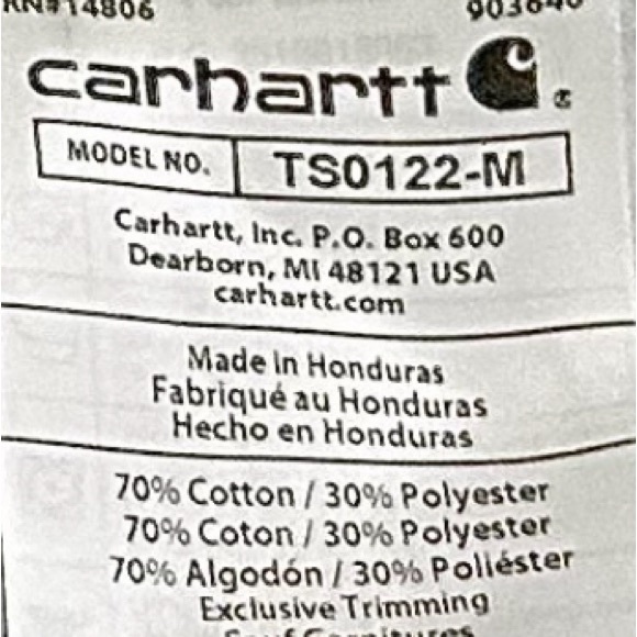 Carhartt Full Zip Hooded Sweatshirt Men’s Size 2XL - Picture 6 of 7